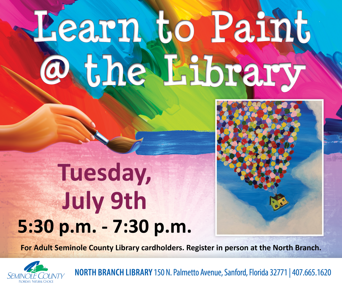 Learn to Paint at the North Branch Library