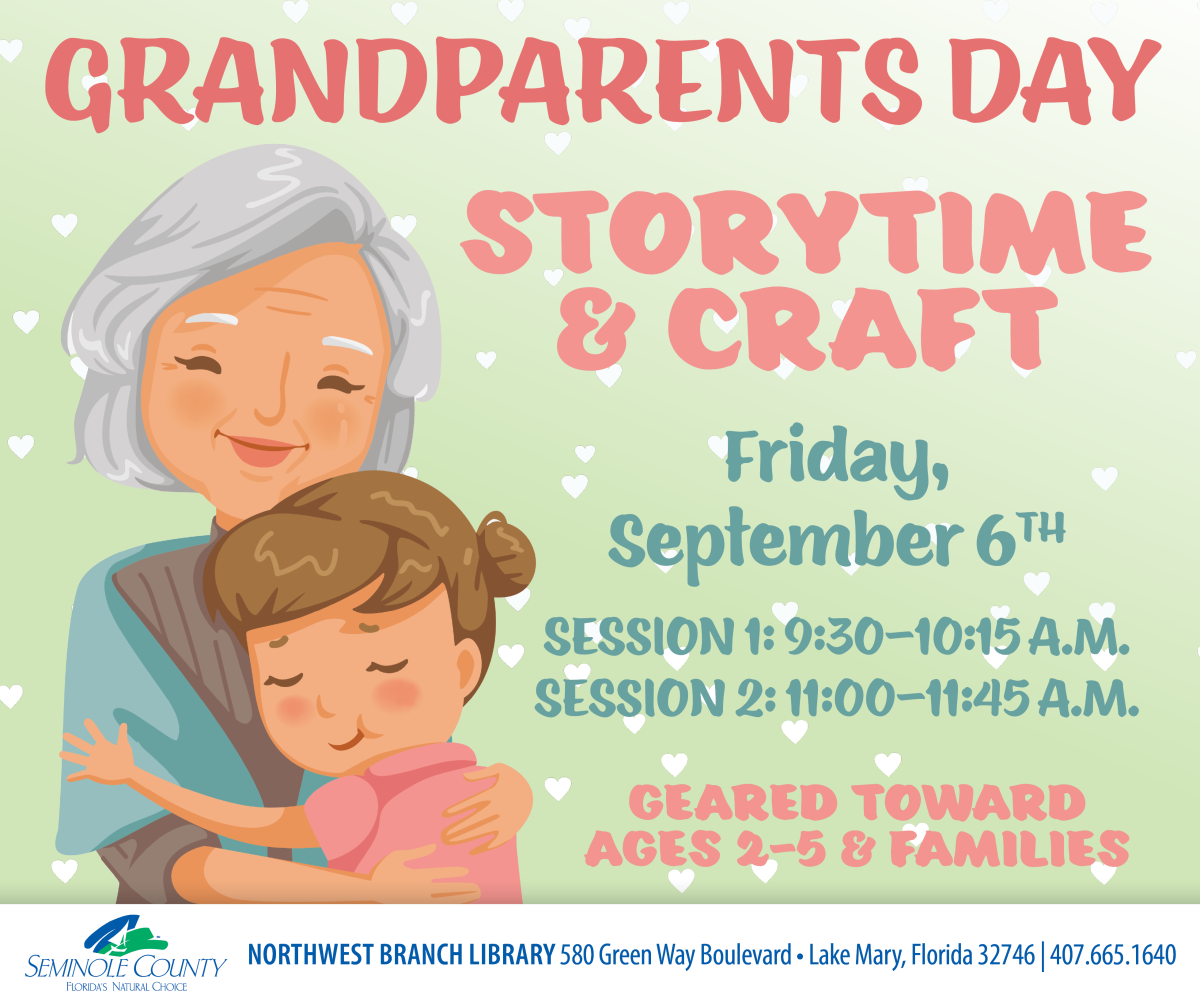 Grandparents Day Storytime & Craft - Northwest