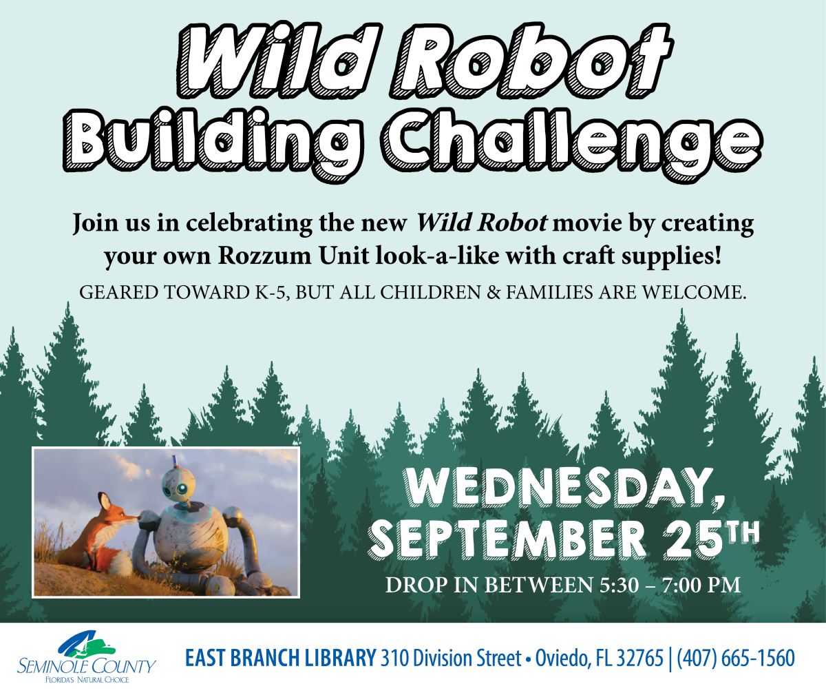 Wild Robot Building Challenge - East Branch Library