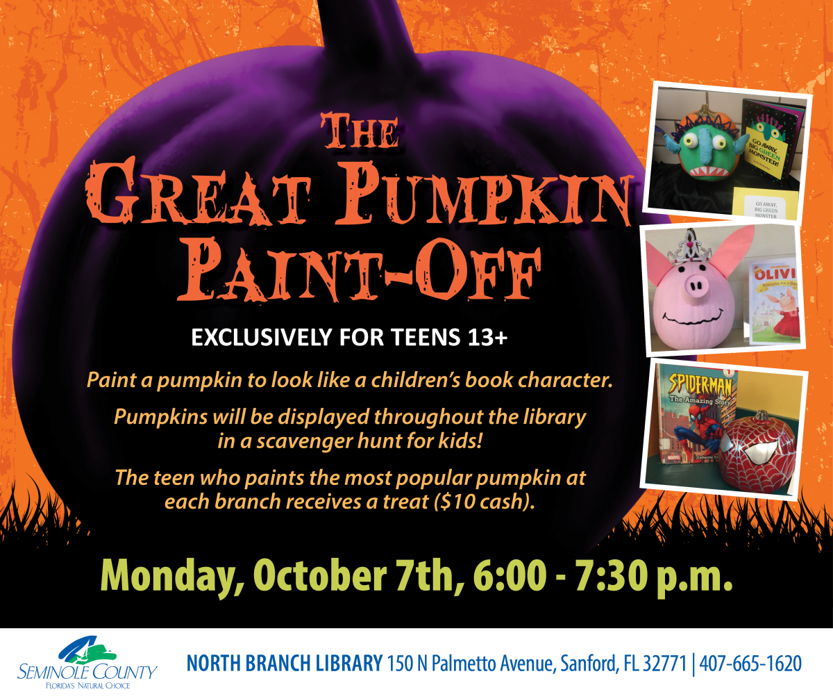 The Great Pumpkin Paint-Off - North, 2024