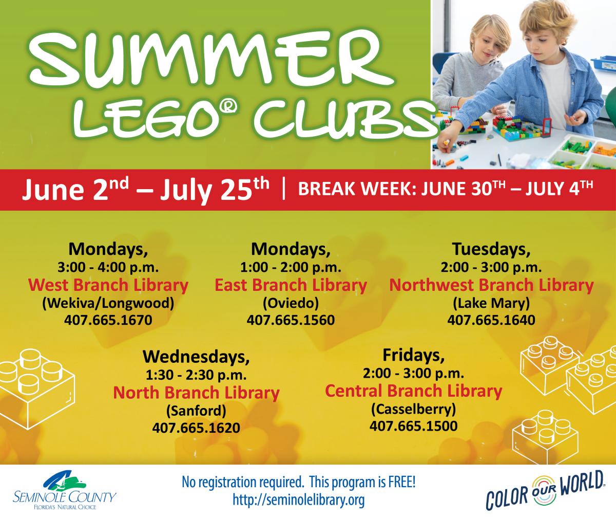 Summer Lego Club
