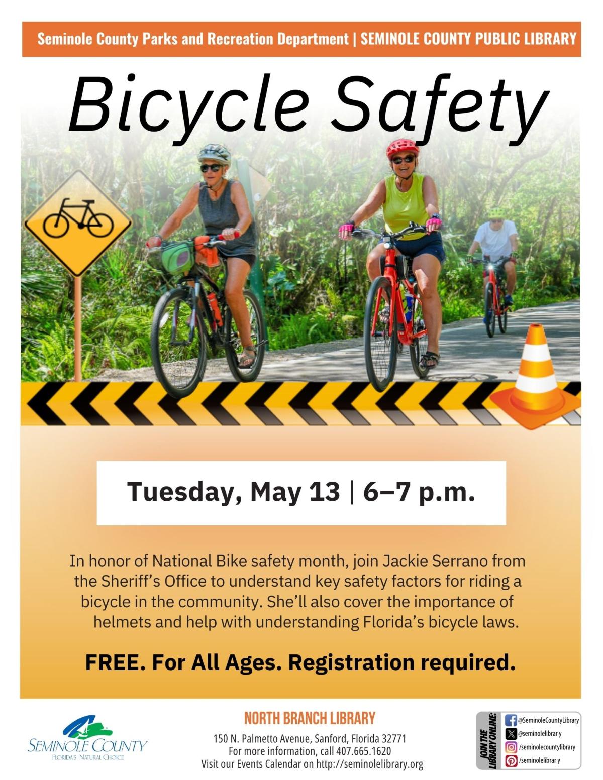 Bicycle safety flyer