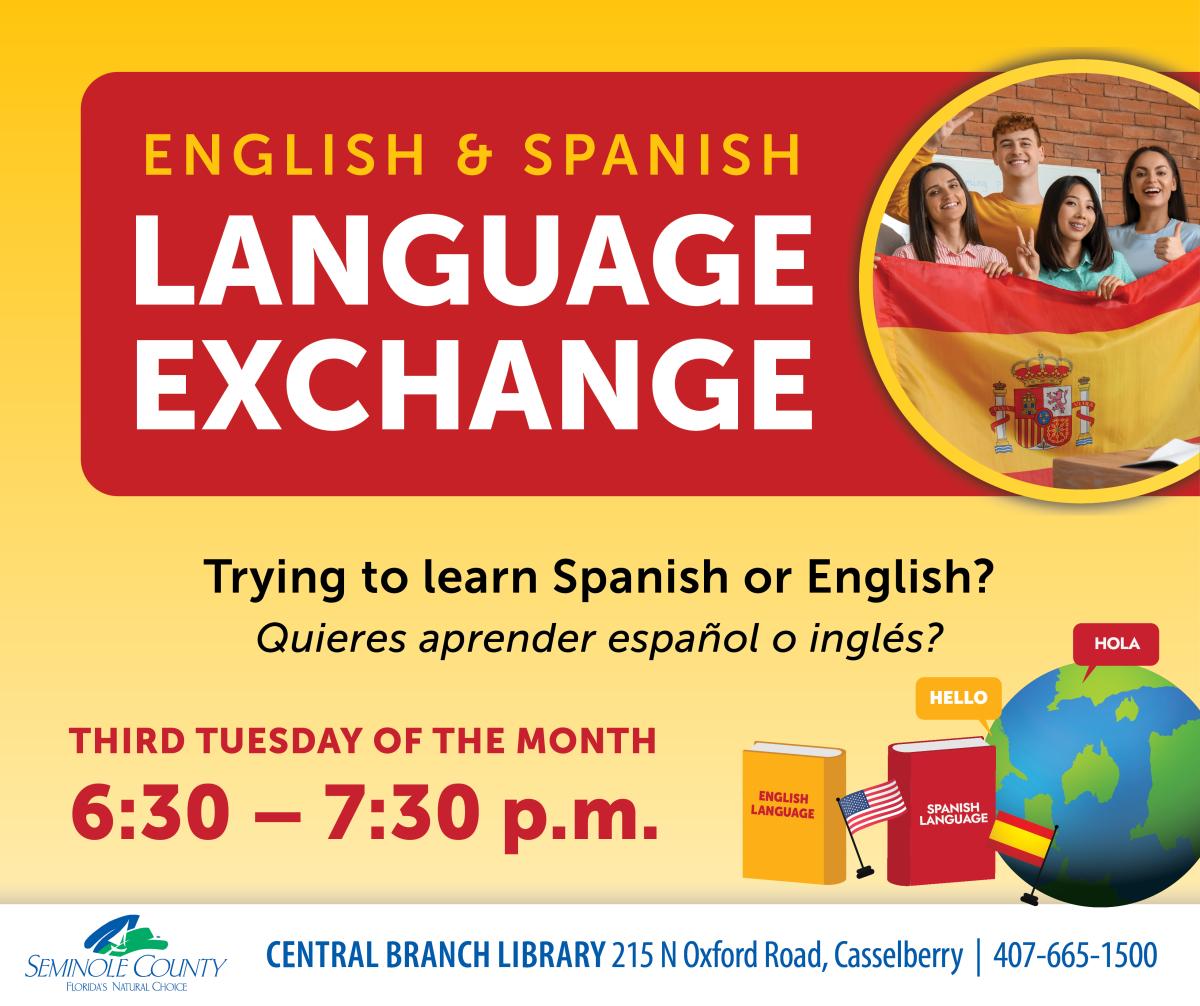 Language Exchange Flyer