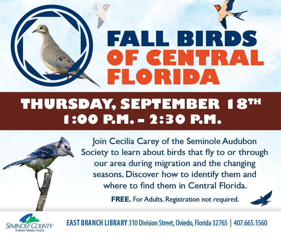 Fall Birds FLyer