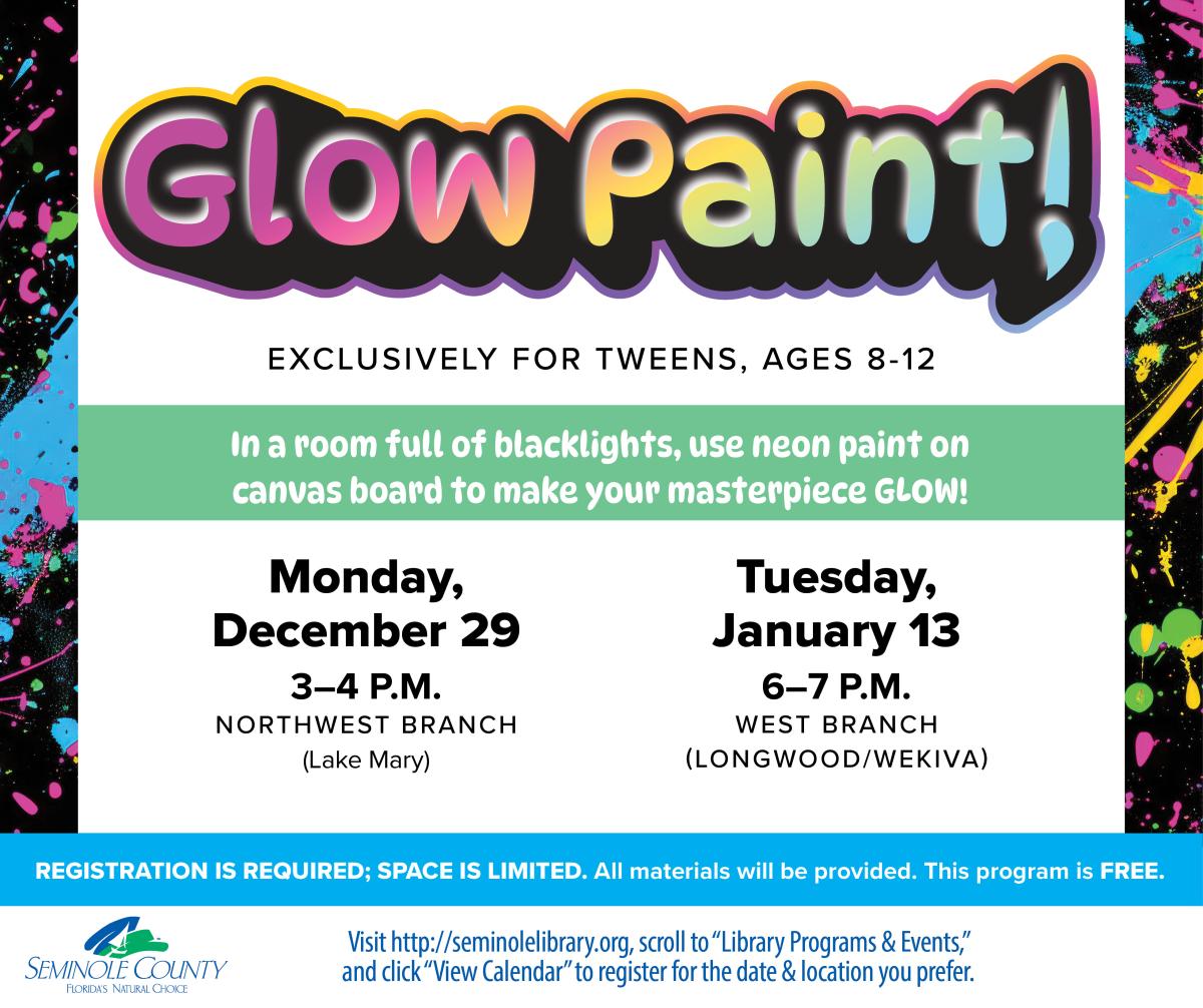 Glow Paint for Tweens