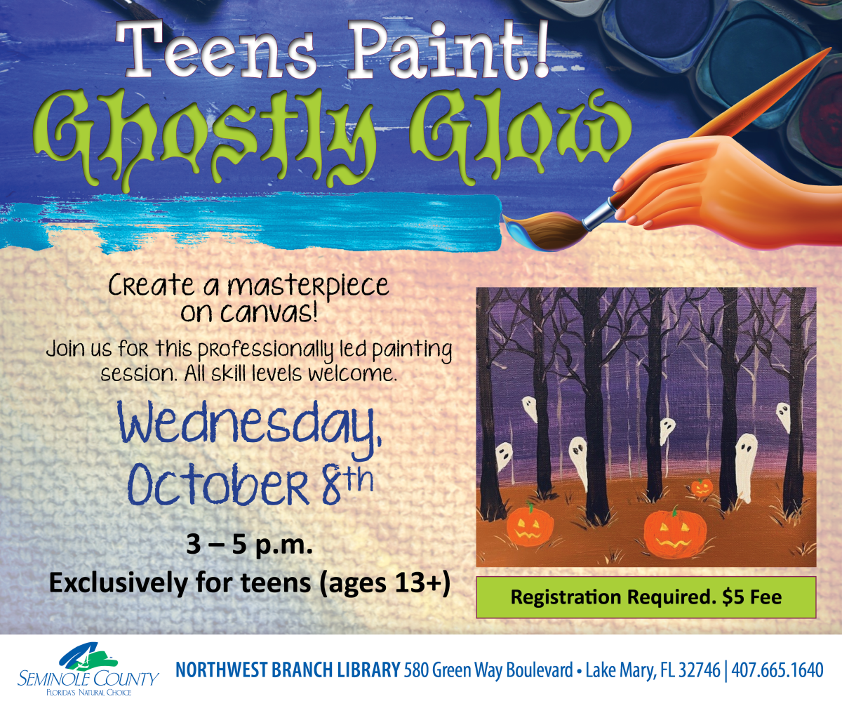 Teens Paint - Ghostly Glow