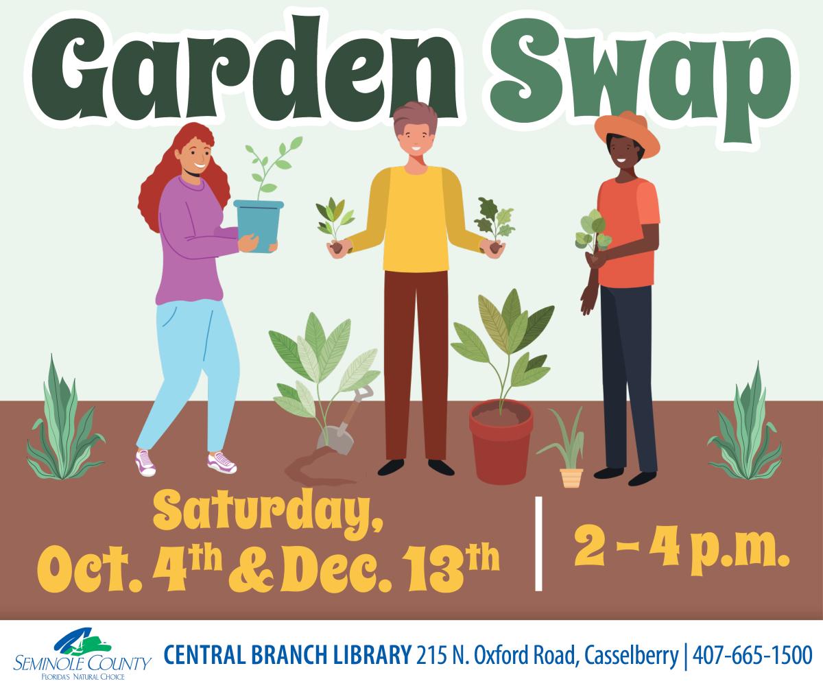 Garden Swap Flyer