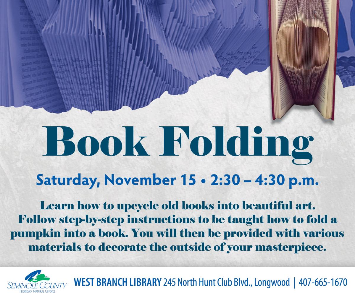 Book Folding Flyer